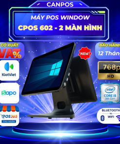 Máy pos cảm ứng Window CPOS 602 - 2 Màn hình 15.6 inch ( Mới )