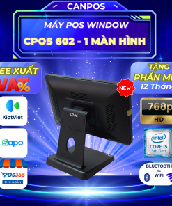 Máy tính tiền cảm ứng Window CPOS 602 - Màn Hình 15.6 inch ( Máy Mới )