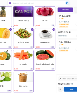 Phần mềm quản lý bán hàng CANPOS